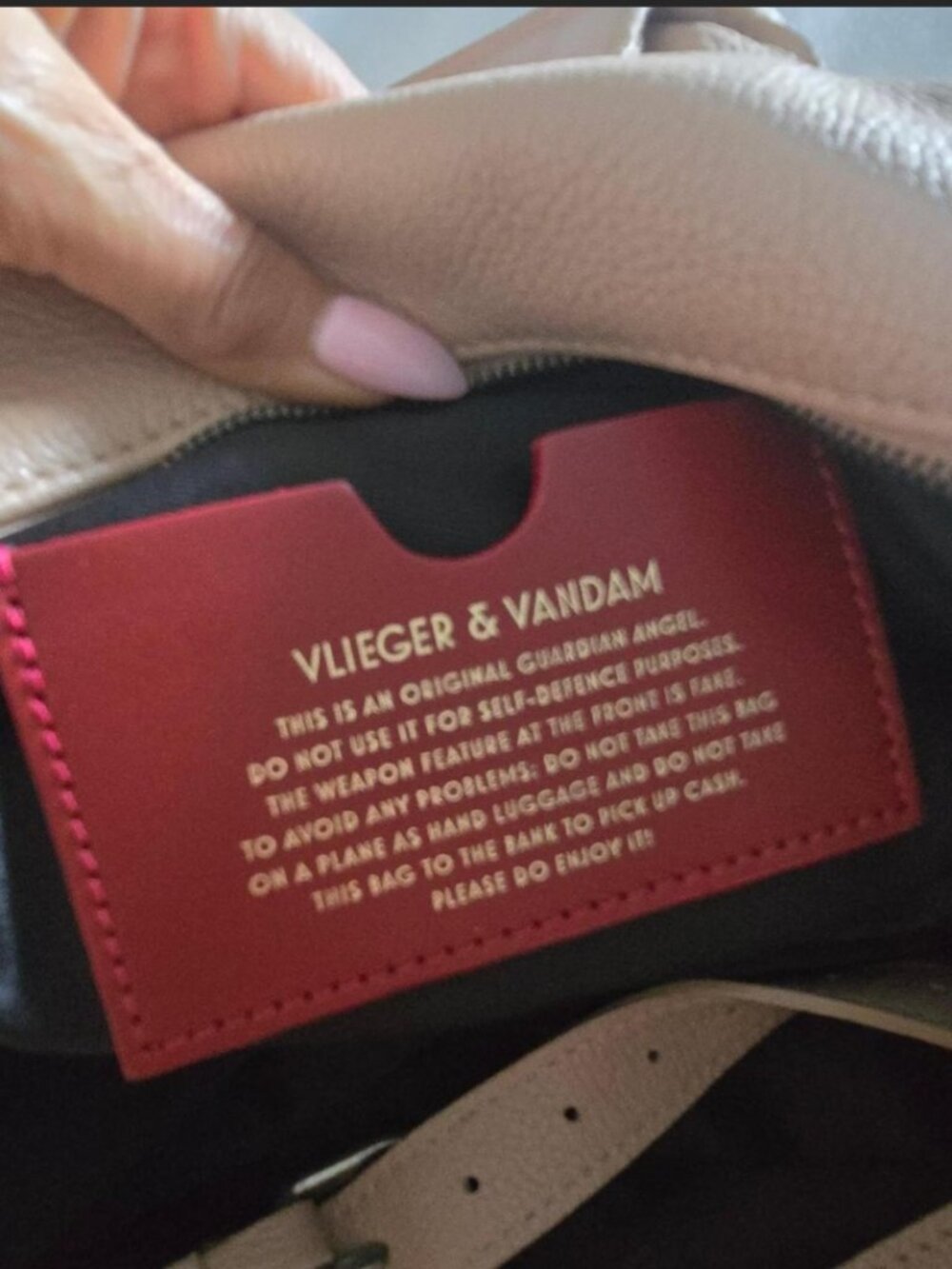 Vlieger and Vandamn handbag